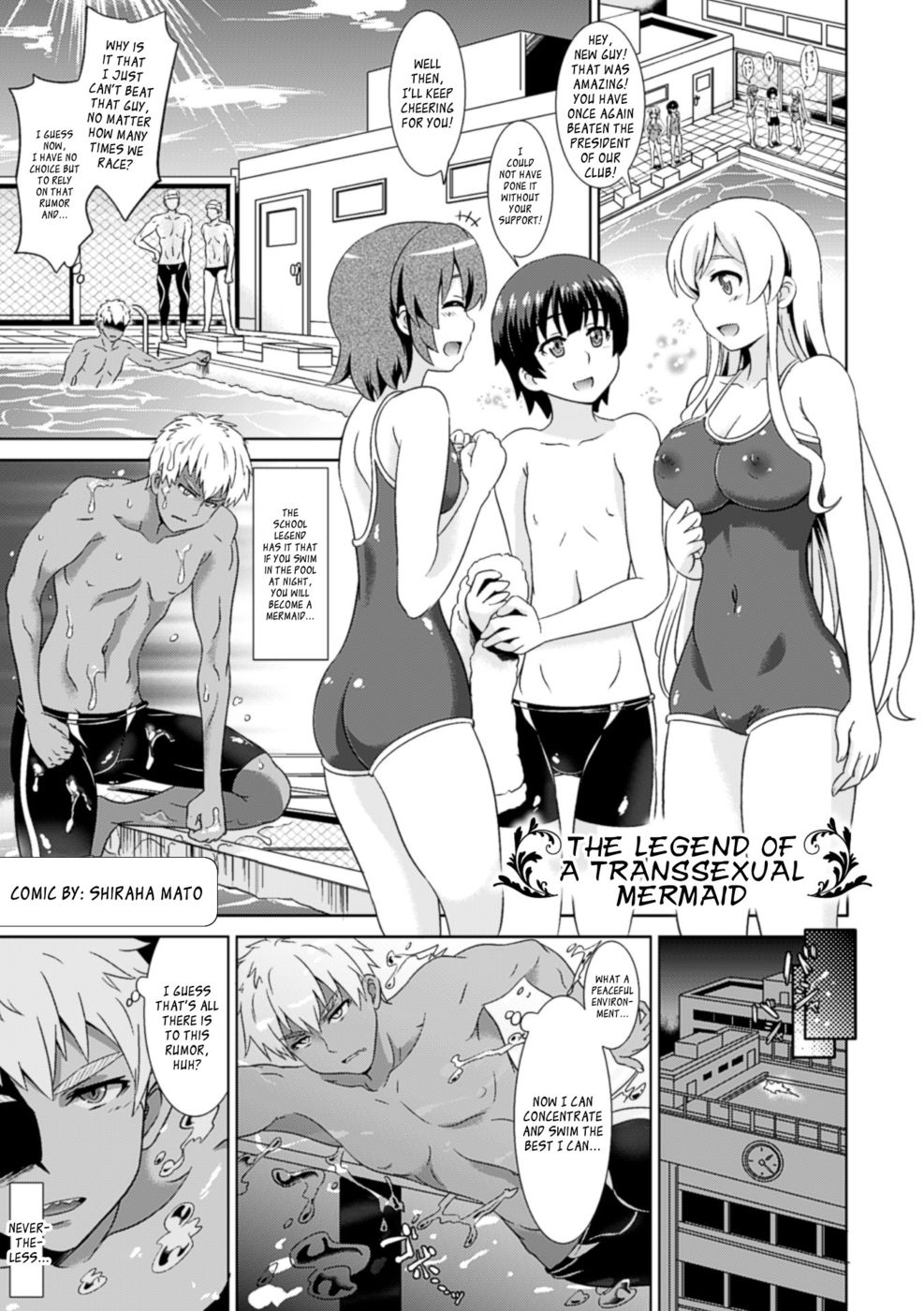 Hentai Manga Comic-TS Mermaid Densetsu-Read-1